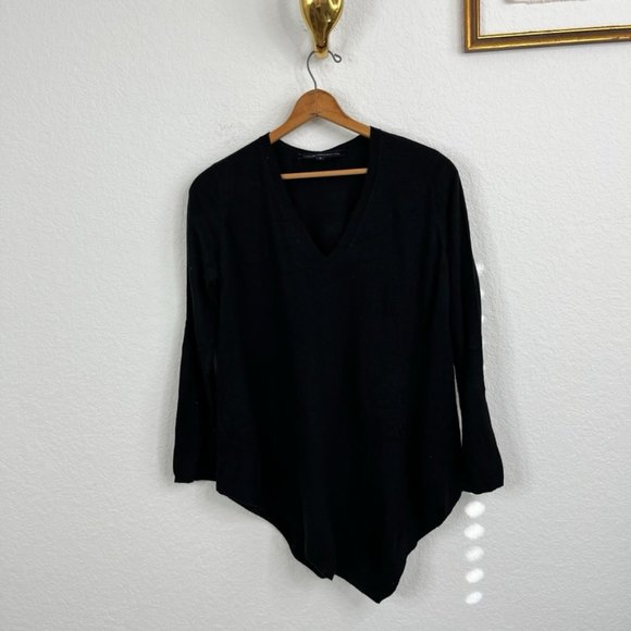 French Connection Sweaters - FCUK French Connection Hanky Hem Asymmetrical Sweater Jumper